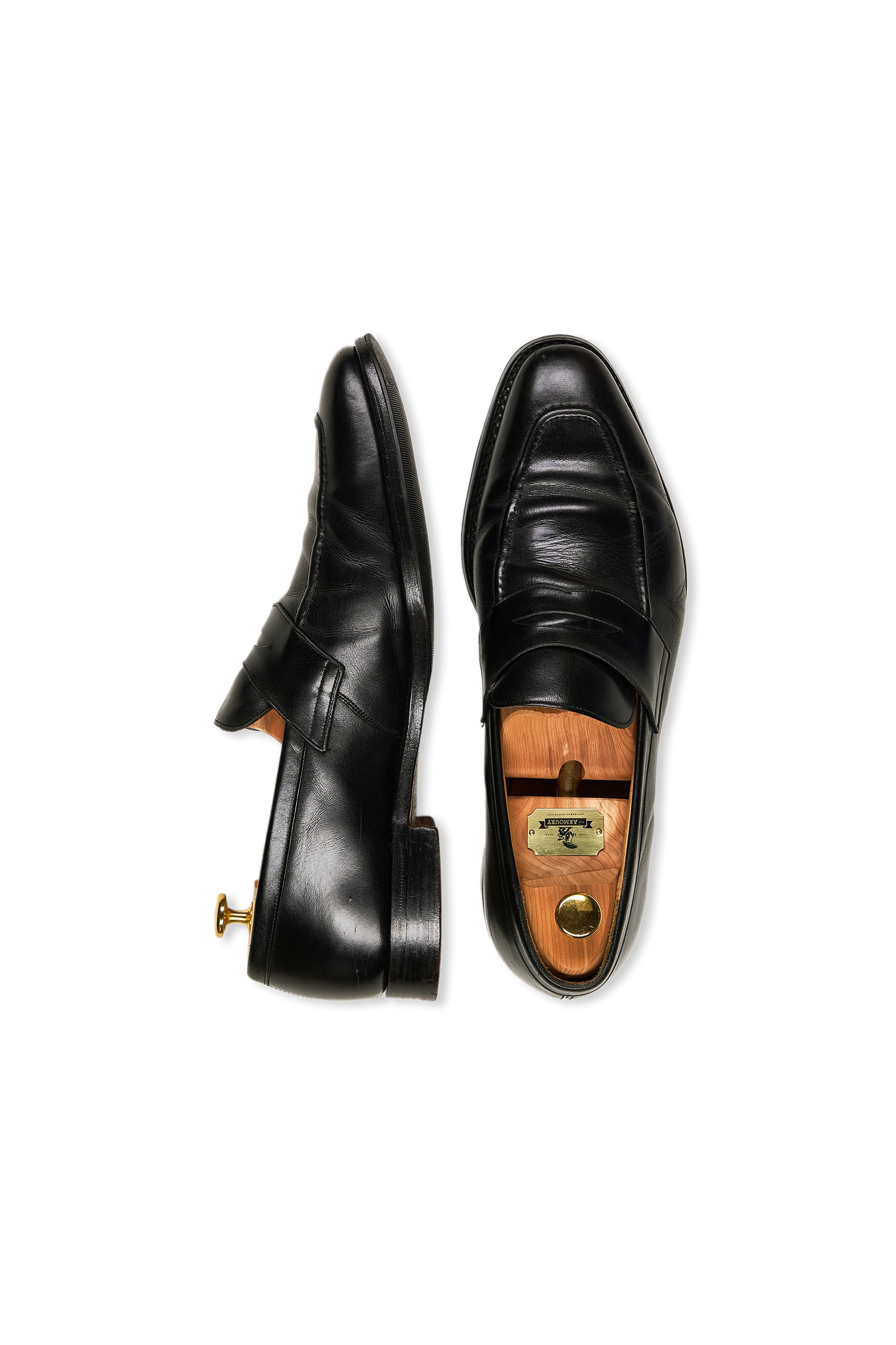Church's Black Calf Penny Loafers