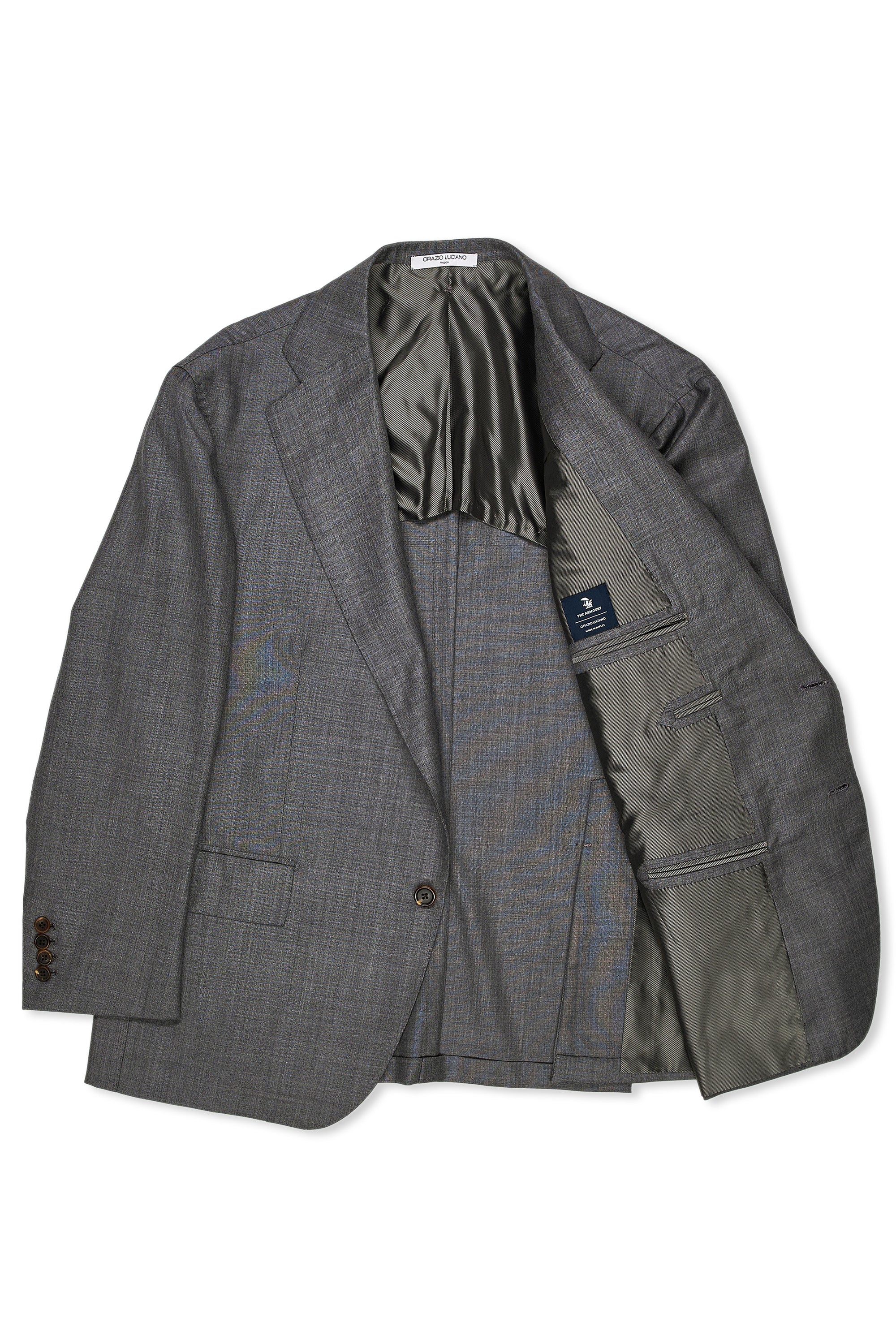 Orazio Luciano Grey Wool Sport Coat
