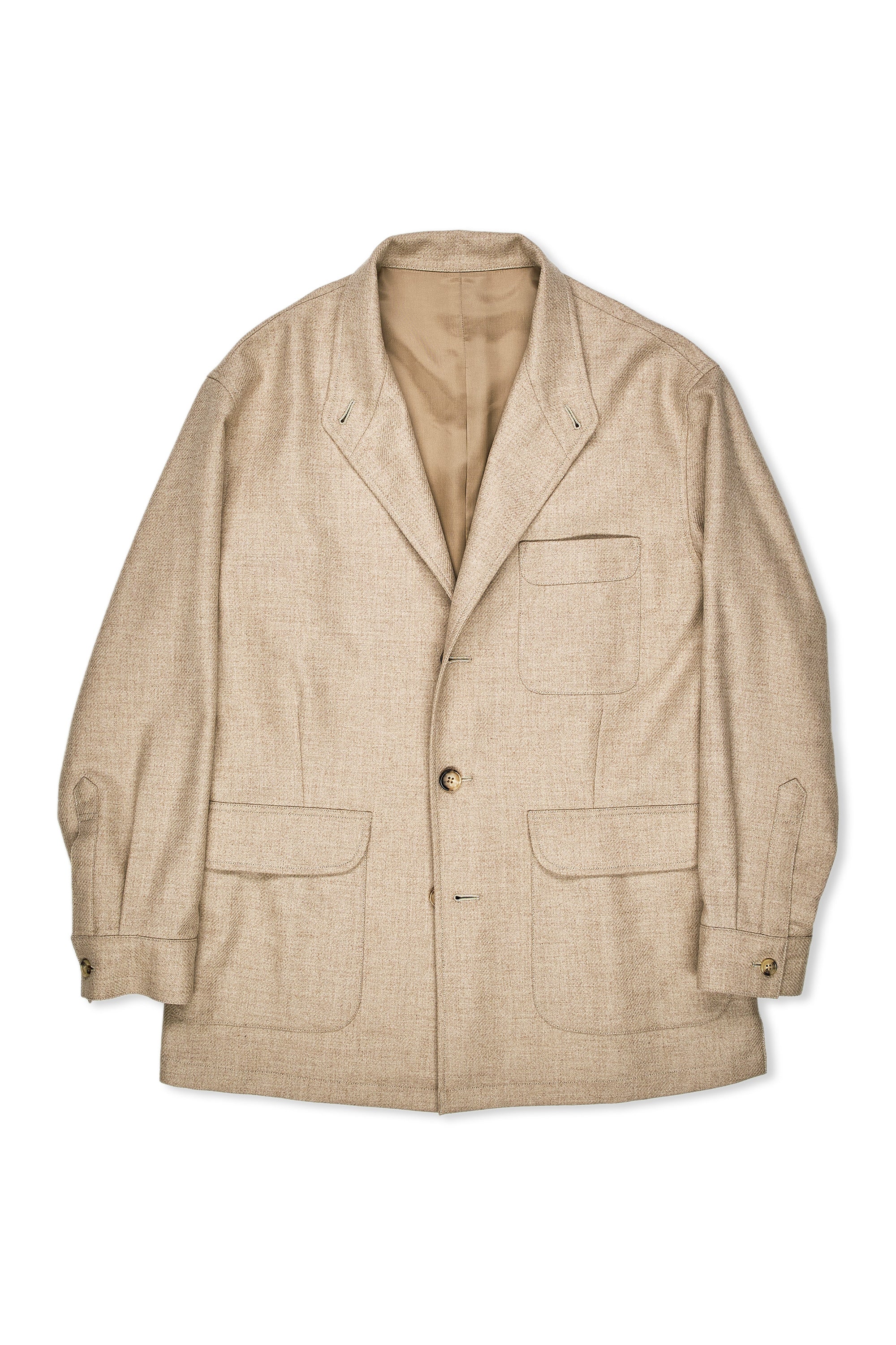 The Armoury Beige Wool City Hunter II Jacket MTO
