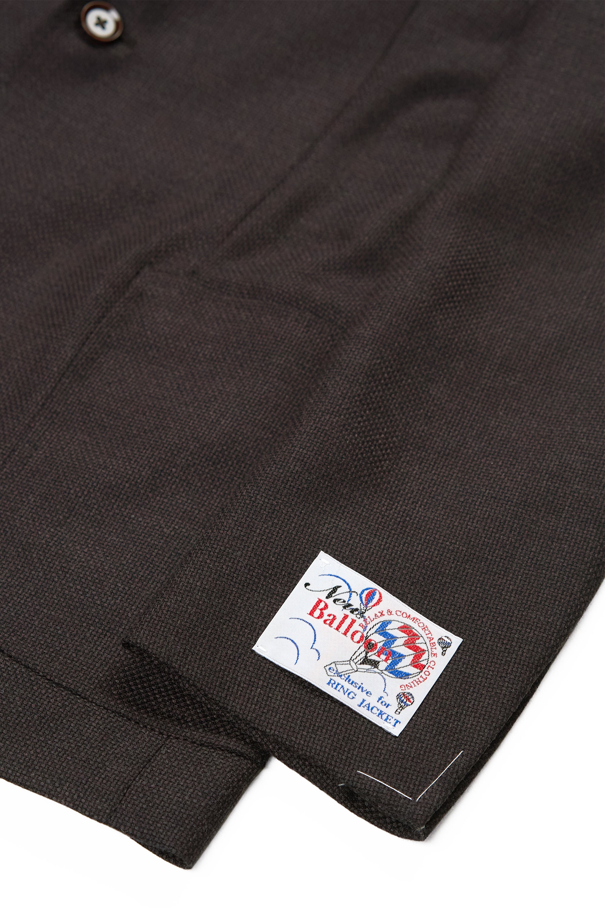Ring Jacket 300F Dark Purple Balloon Wool Sport Coat