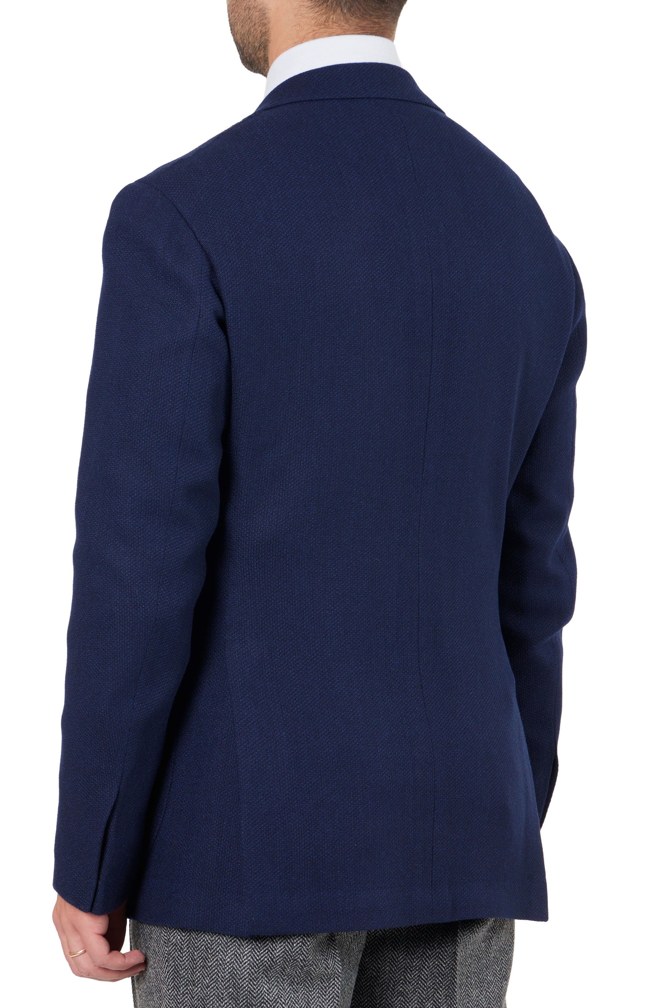 The Armoury Model 3 Heritage Blue RE053F24X Zegna Wool Sport Coat