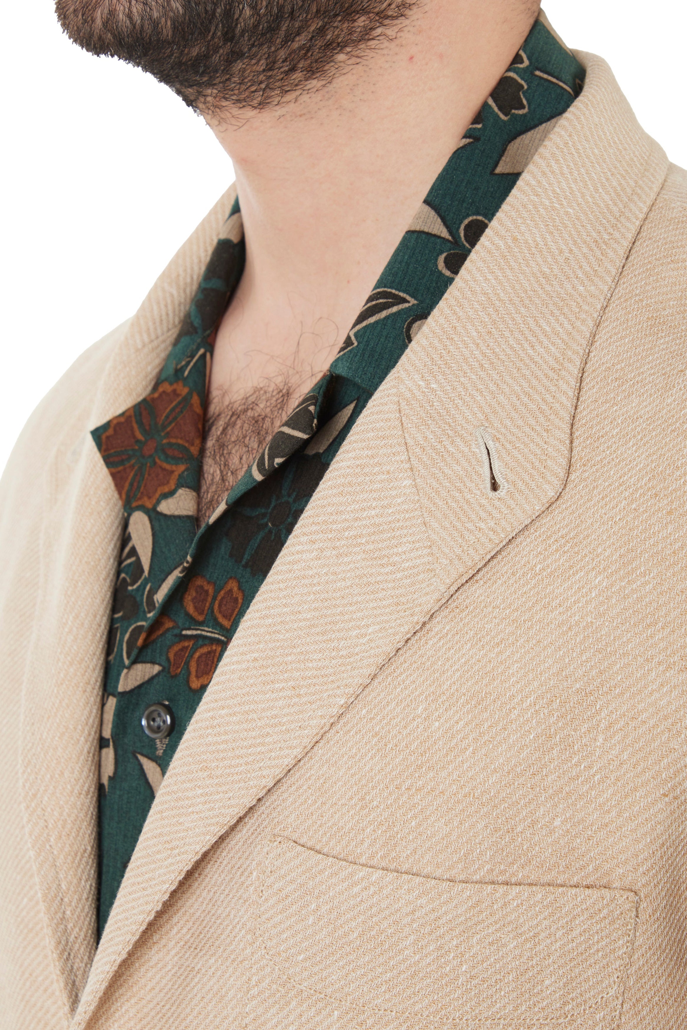 The Armoury Tan Linen Twill City Hunter 2 Jacket