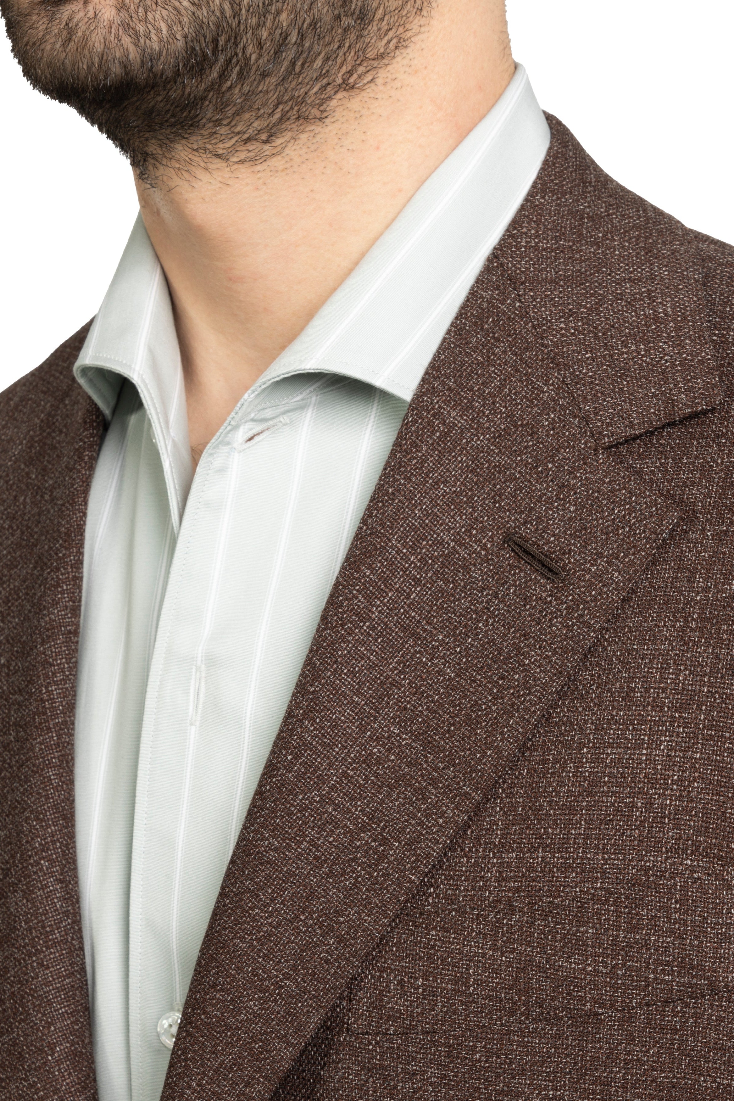The Armoury Model 103 Brown Melange Wool Sport Coat