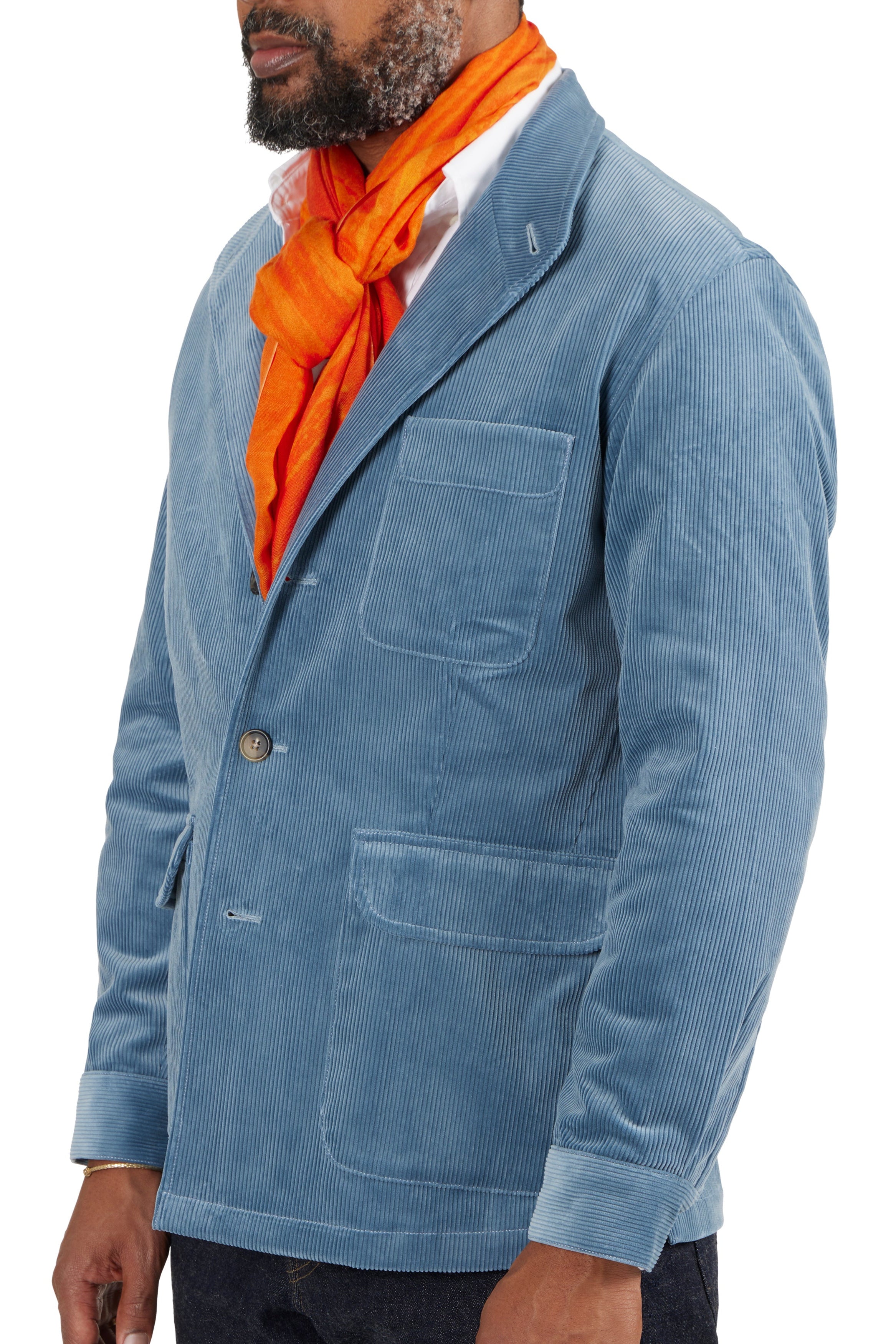 The Armoury x Slowboy Cornflower Corduroy City Hunter Jacket