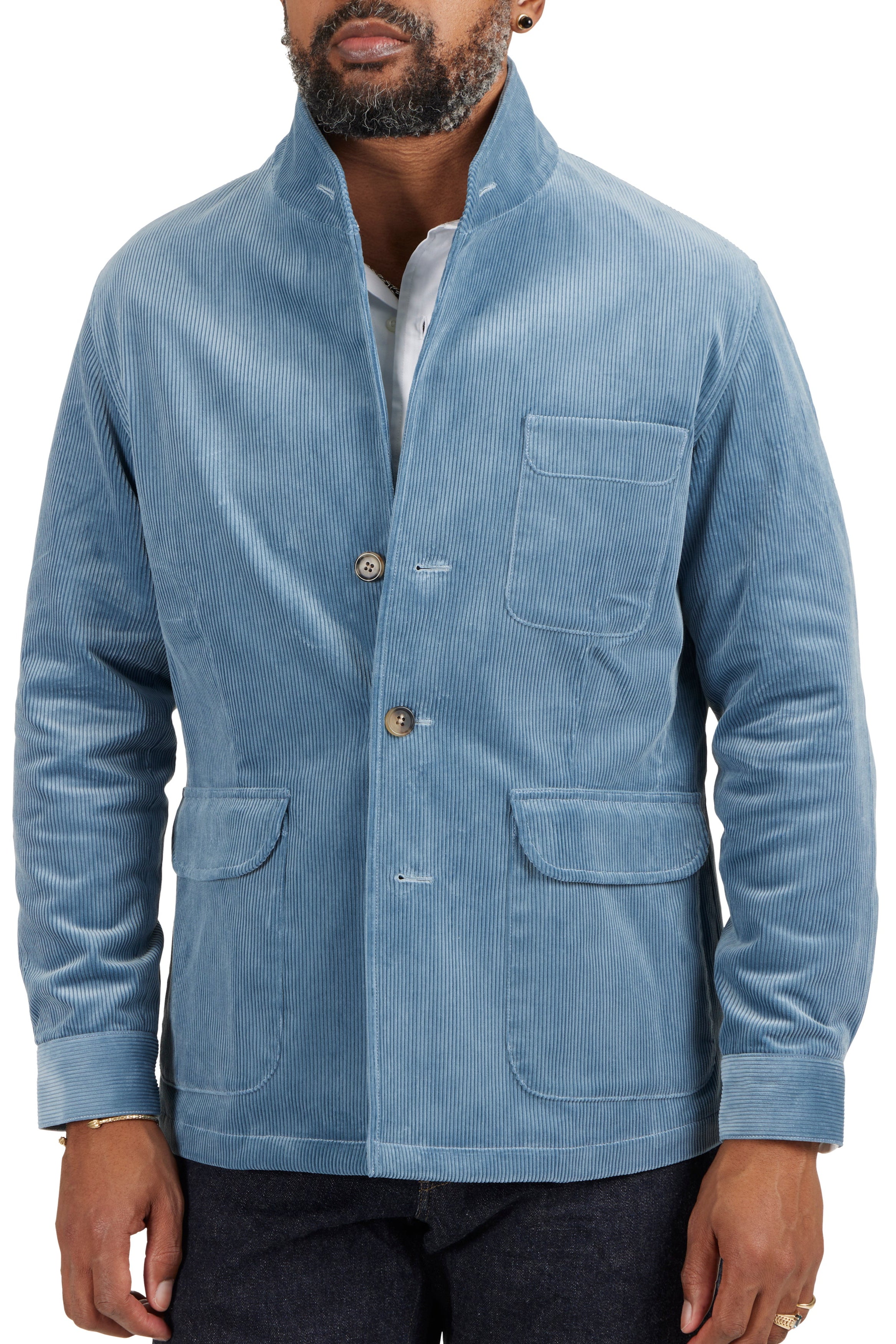 The Armoury x Slowboy Cornflower Corduroy City Hunter Jacket