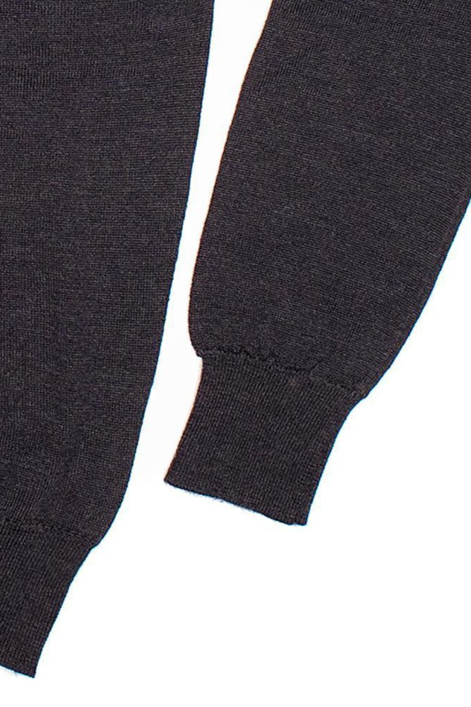 The Armoury Charcoal Merino V Neck Sweater