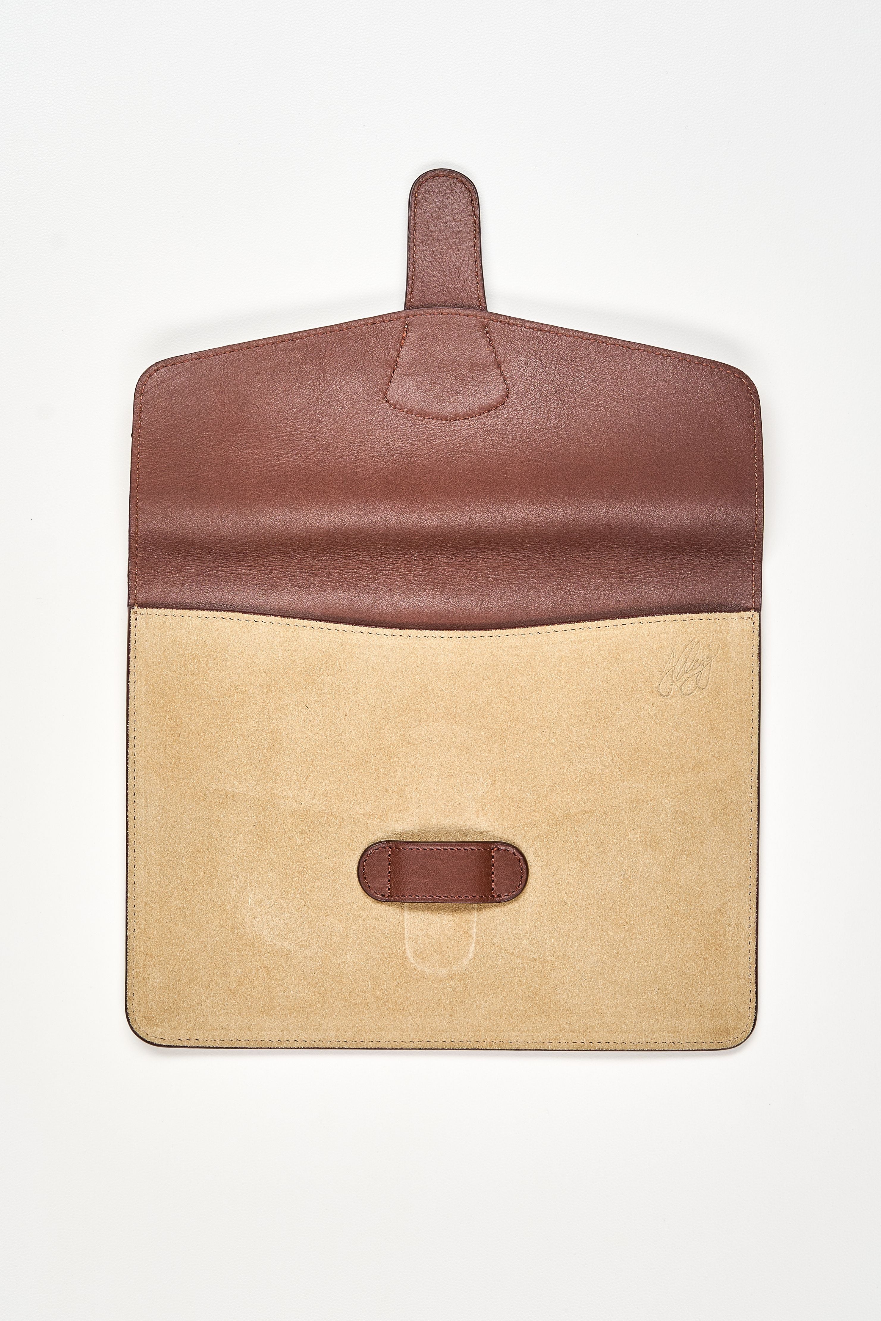 Frank Clegg Sand Suede Case