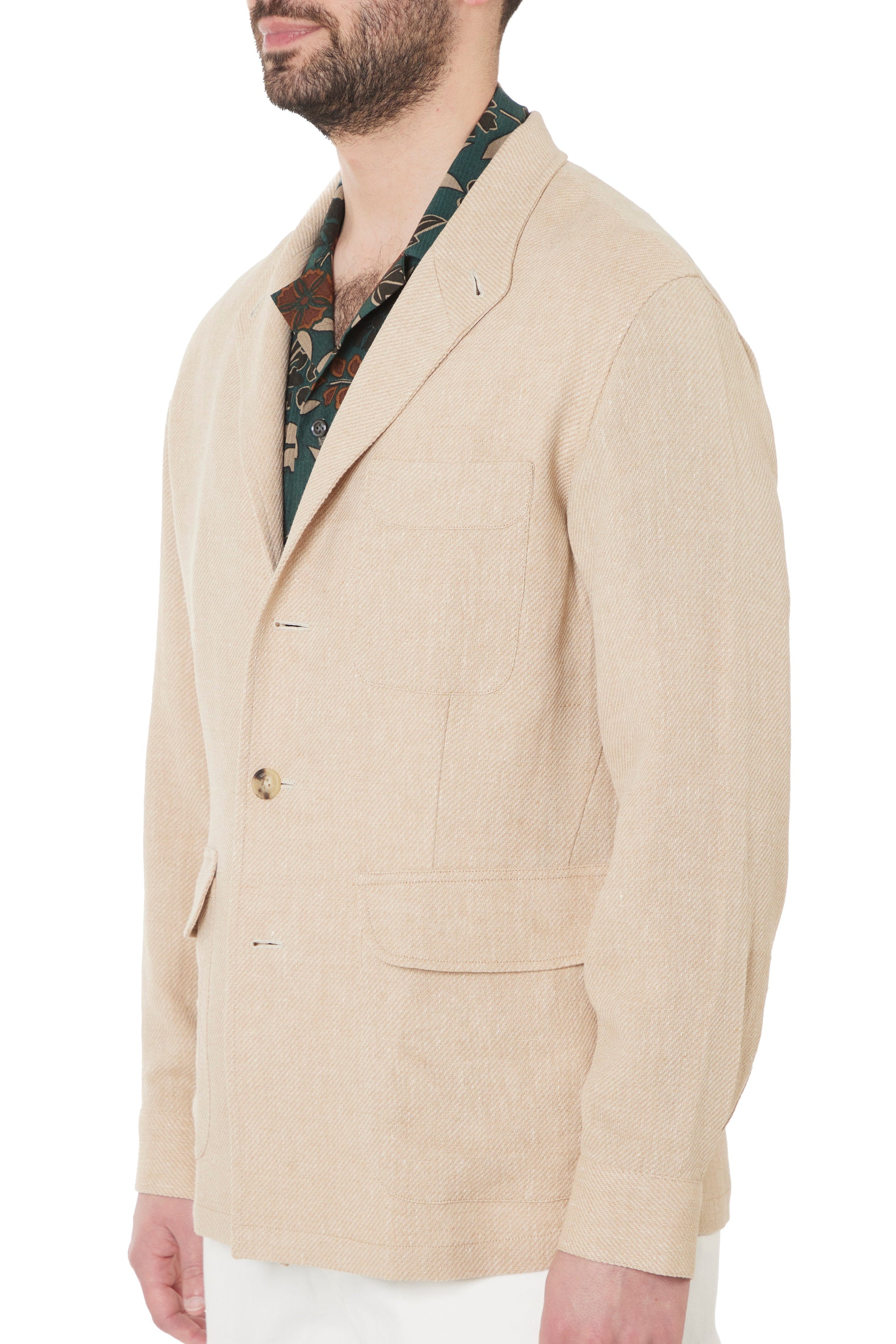 The Armoury Tan Linen Twill City Hunter 2 Jacket