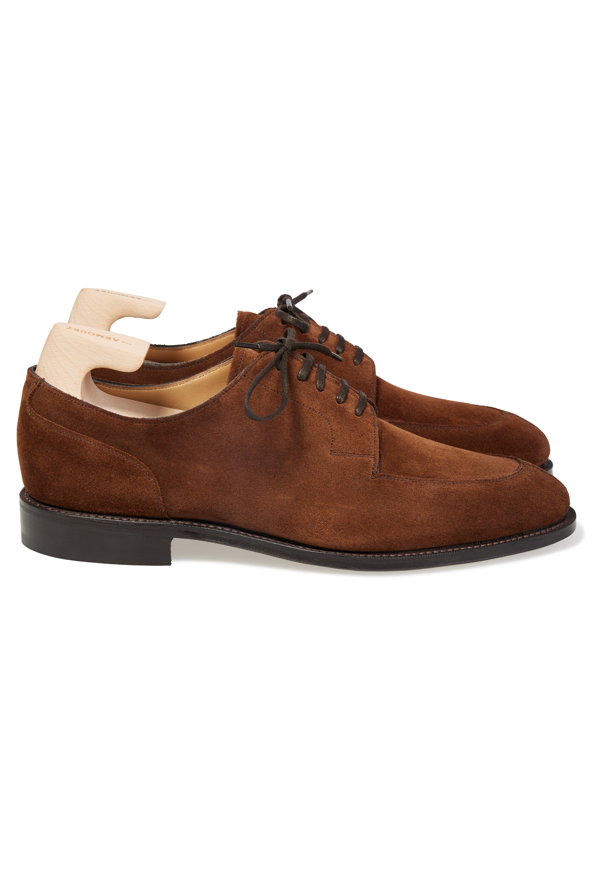 The Armoury FS5 Gilman Snuff Suede Leather Split Toe Derby Shoes *factory seconds*