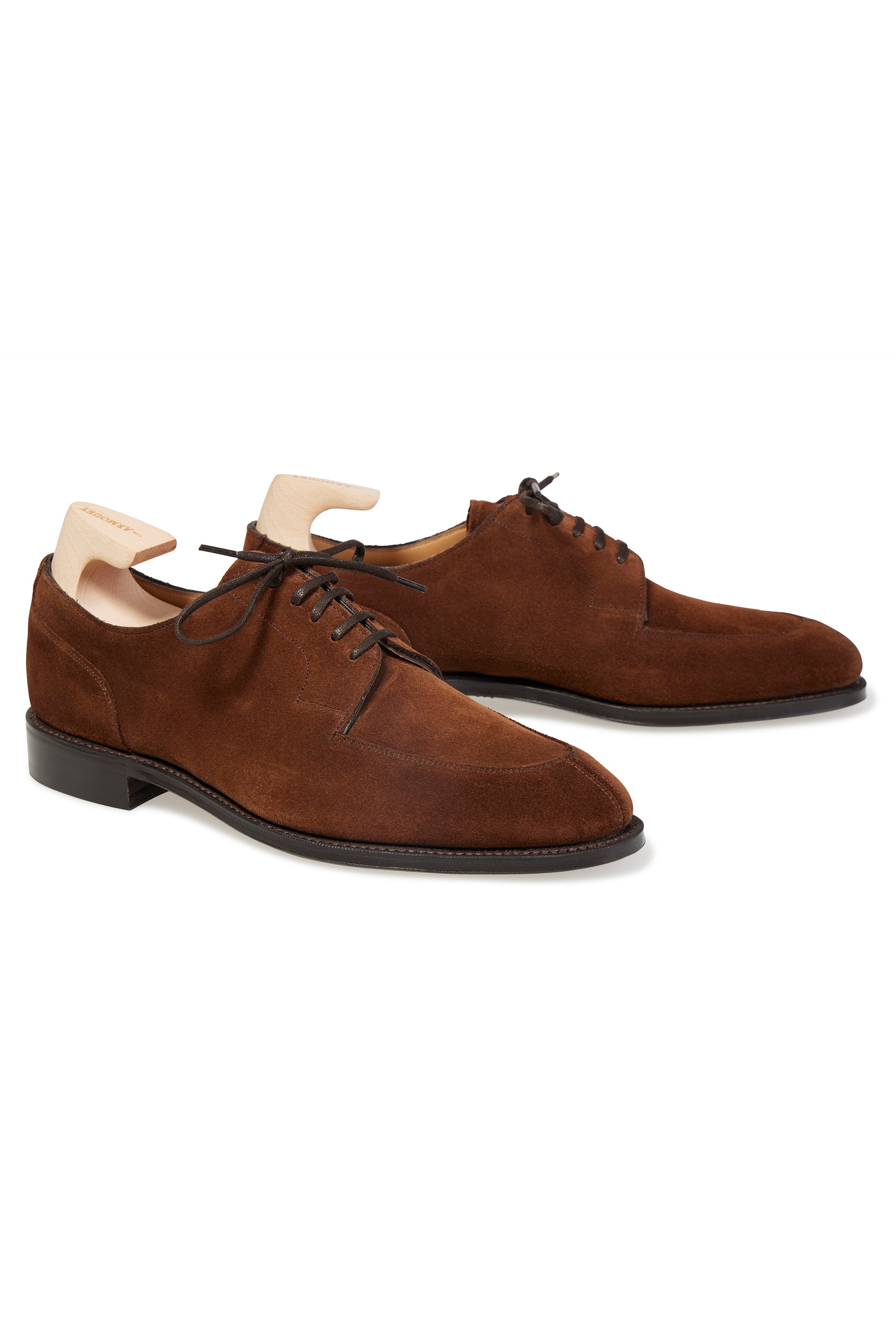 The Armoury FS5 Gilman Snuff Suede Leather Split Toe Derby Shoes *factory seconds*