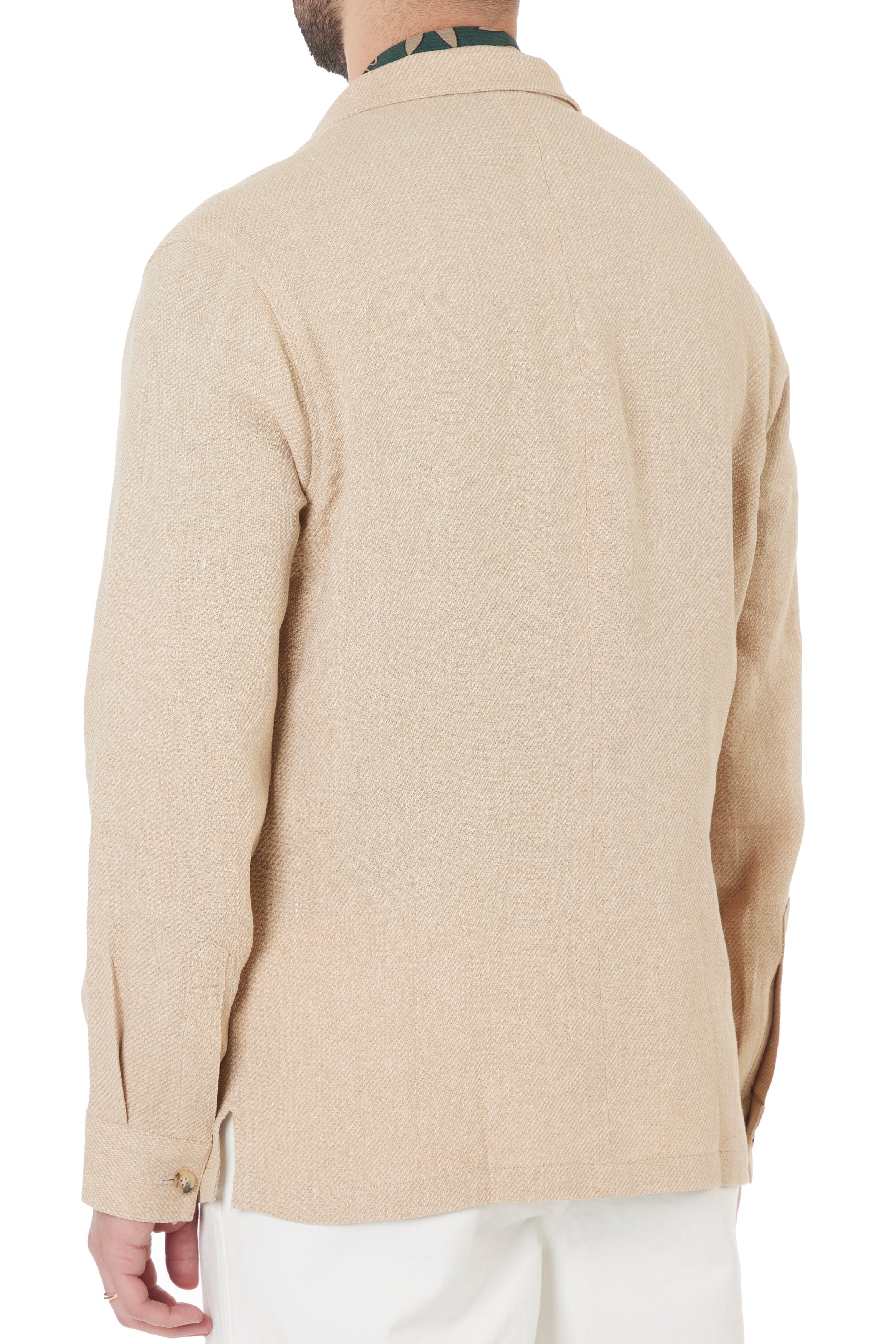 The Armoury Tan Linen Twill City Hunter 2 Jacket