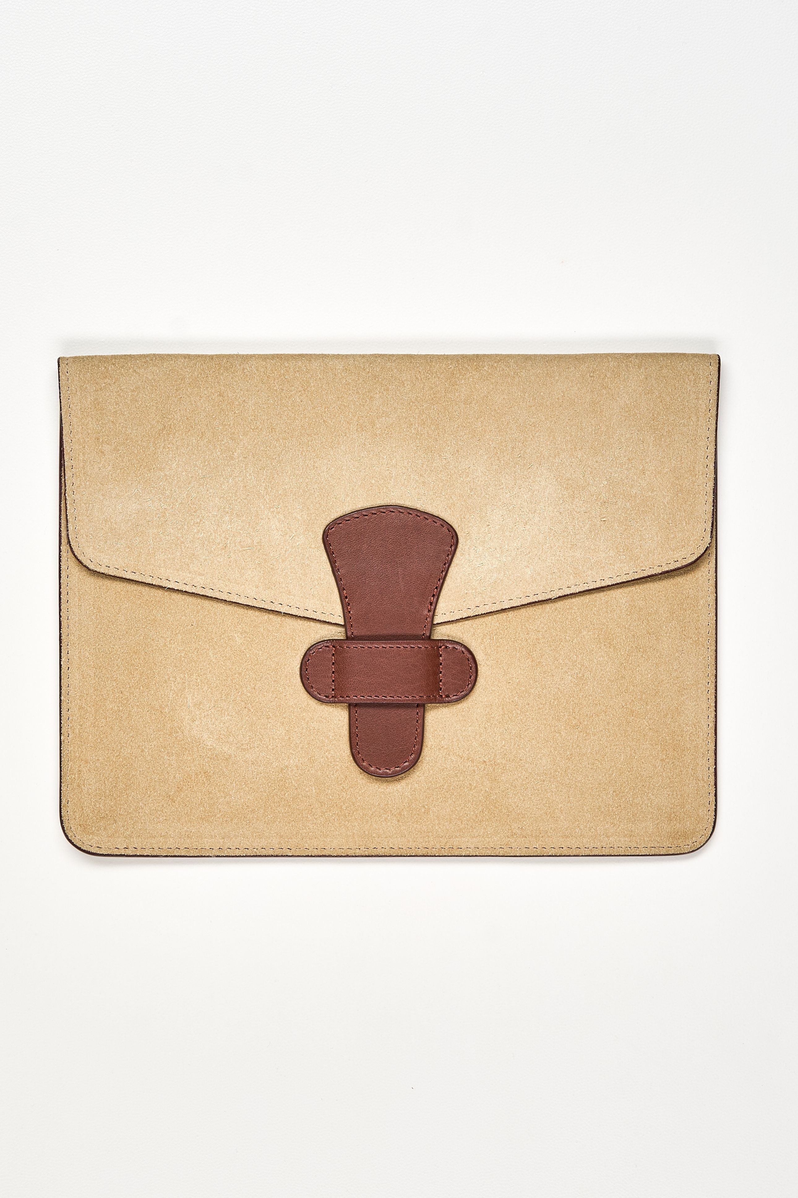 Frank Clegg Sand Suede Case